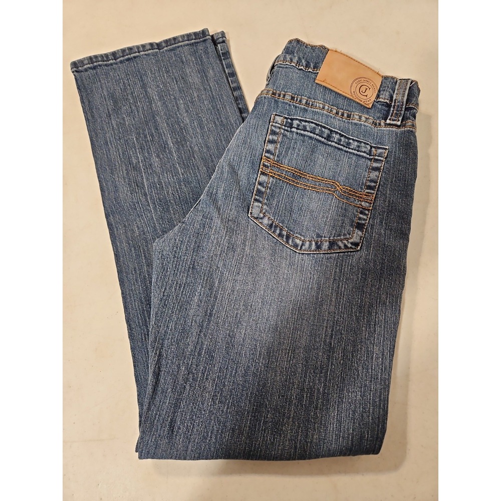 CODY JAMES Jeans Mens 33Wx32L Slim Straight Jackson Blue Cotton Denim Jean(1972